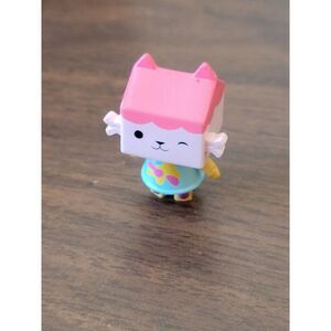 SML Gabby cat pink kitty cat box head toy figure